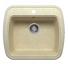 Мойка кухонная Polygran F-11 57 см опал