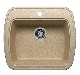 Мойка кухонная Polygran F-11 57 см песочная
