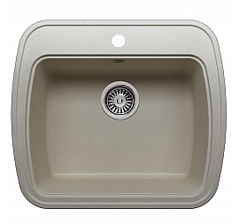Мойка кухонная Polygran F-11 57 см серая
