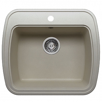 Мойка кухонная Polygran F-11 57 см серая
