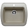 Мойка кухонная Polygran F-11 57 см серая