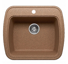 Мойка кухонная Polygran F-11 57 см терракот