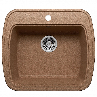 Мойка кухонная Polygran F-11 57 см терракот