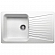 Мойка кухонная Polygran F-12 85 см белая