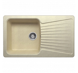 Мойка кухонная Polygran F-12 85 см опал