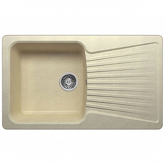 Мойка кухонная Polygran F-12 85 см опал