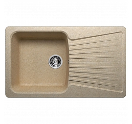 Мойка кухонная Polygran F-12 85 см песочная
