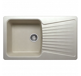 Мойка кухонная Polygran F-12 85 см серая