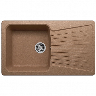 Мойка кухонная Polygran F-12 85 см терракот