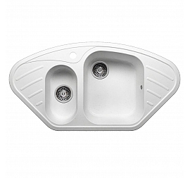 Мойка кухонная Polygran F-14 96 см белая