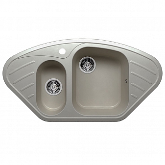 Мойка кухонная Polygran F-14 96 см серая