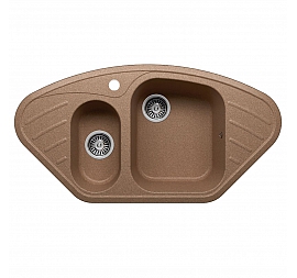 Мойка кухонная Polygran F-14 96 см терракот