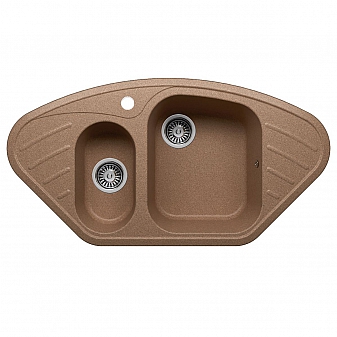 Мойка кухонная Polygran F-14 96 см терракот