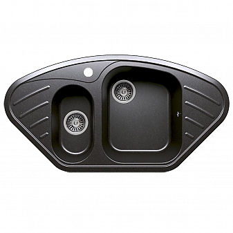 Мойка кухонная Polygran F-14 96 см черная