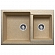 Мойка кухонная Polygran F-15 77 см песочная