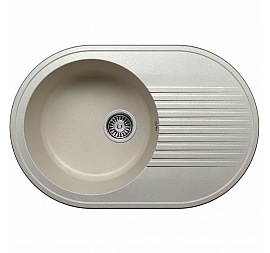 Мойка кухонная Polygran F-16 76 см серая