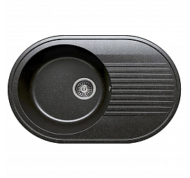 Мойка кухонная Polygran F-16 76 см черная