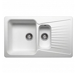 Мойка кухонная Polygran F-18 85 см белая