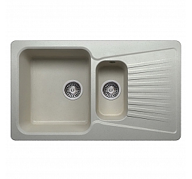 Мойка кухонная Polygran F-18 85 см серая