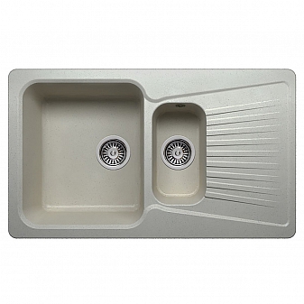 Мойка кухонная Polygran F-18 85 см серая