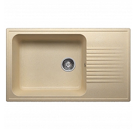 Мойка кухонная Polygran F-19 85 см бежевая