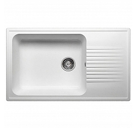 Мойка кухонная Polygran F-19 85 см белая