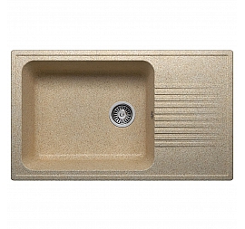 Мойка кухонная Polygran F-19 85 см песочная