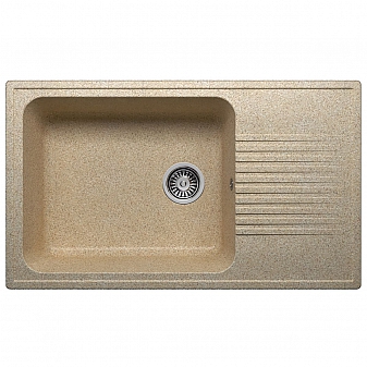 Мойка кухонная Polygran F-19 85 см песочная