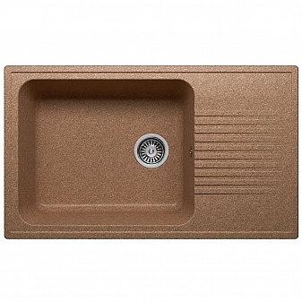 Мойка кухонная Polygran F-19 85 см терракот