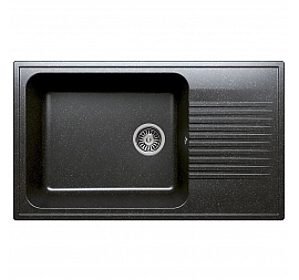 Мойка кухонная Polygran F-19 85 см черная
