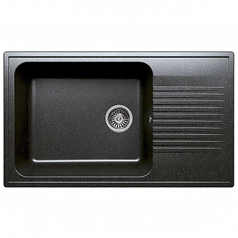 Мойка кухонная Polygran F-19 85 см черная