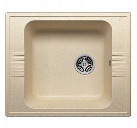 Мойка кухонная Polygran F-20 60 см бежевая