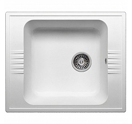 Мойка кухонная Polygran F-20 60 см белая