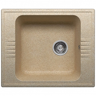 Мойка кухонная Polygran F-20 60 см песочная