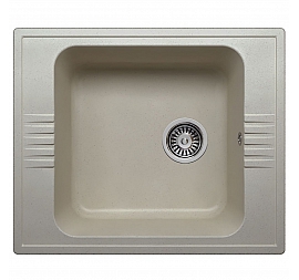 Мойка кухонная Polygran F-20 60 см серая