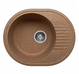 Мойка кухонная Polygran F-22 58 см терракот