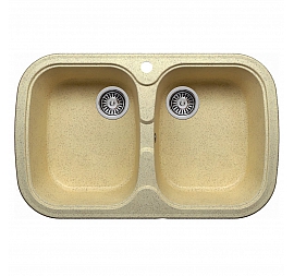 Мойка кухонная Polygran F-150 80 см опал