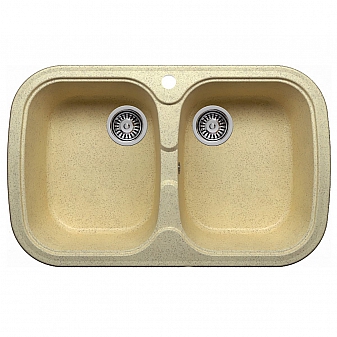 Мойка кухонная Polygran F-150 80 см опал