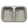 Мойка кухонная Polygran F-150 80 см серая