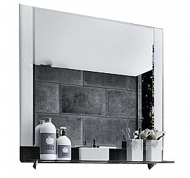 Зеркало Санта Виктория 80 см с полочкой