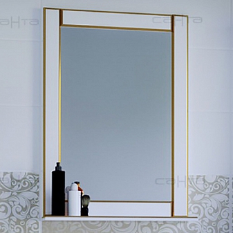 Зеркало Санта Мадрид 60 см золото