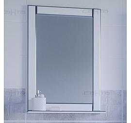 Зеркало Санта Мадрид 60 см серебро