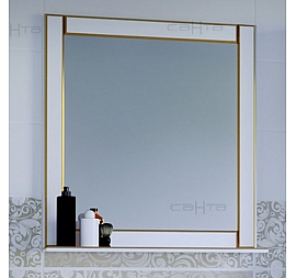 Зеркало Санта Мадрид 80 см золото