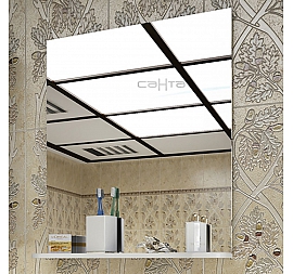 Зеркало Санта Стандарт Сити 101201 60 см с полочкой