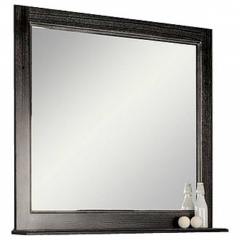 Зеркало Акватон Жерона 1A158802GEM50 105 см черное серебро