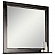 Зеркало Акватон Жерона 1A158802GEM50 105 см черное серебро