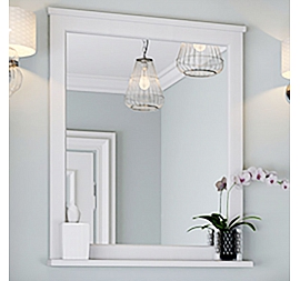 Зеркало Акватон Леон 1A187102LBPS0 65 см дуб белый