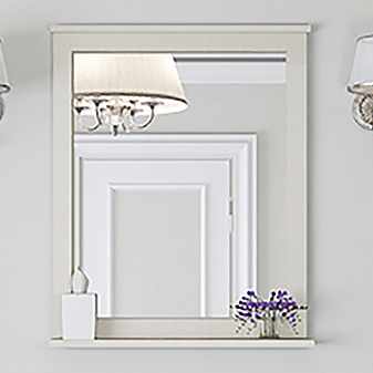 Зеркало Акватон Леон 1A187102LBPR0 65 см дуб бежевый