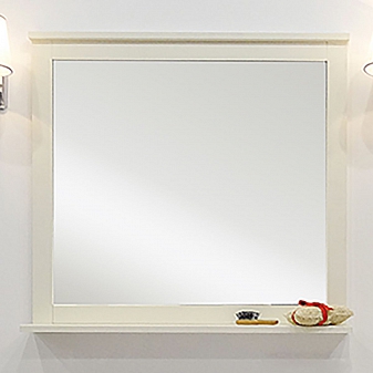 Зеркало Акватон Леон 1A186402LBPR0 80 см дуб бежевый