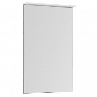 Зеркало Aquanet Грейс 60 см дуб сонома/белый